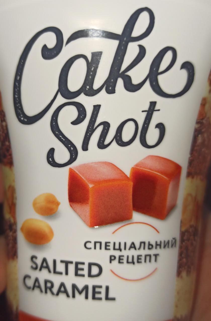 Фото - Пирожное Salted Caramel Cake Shot Nonpareil