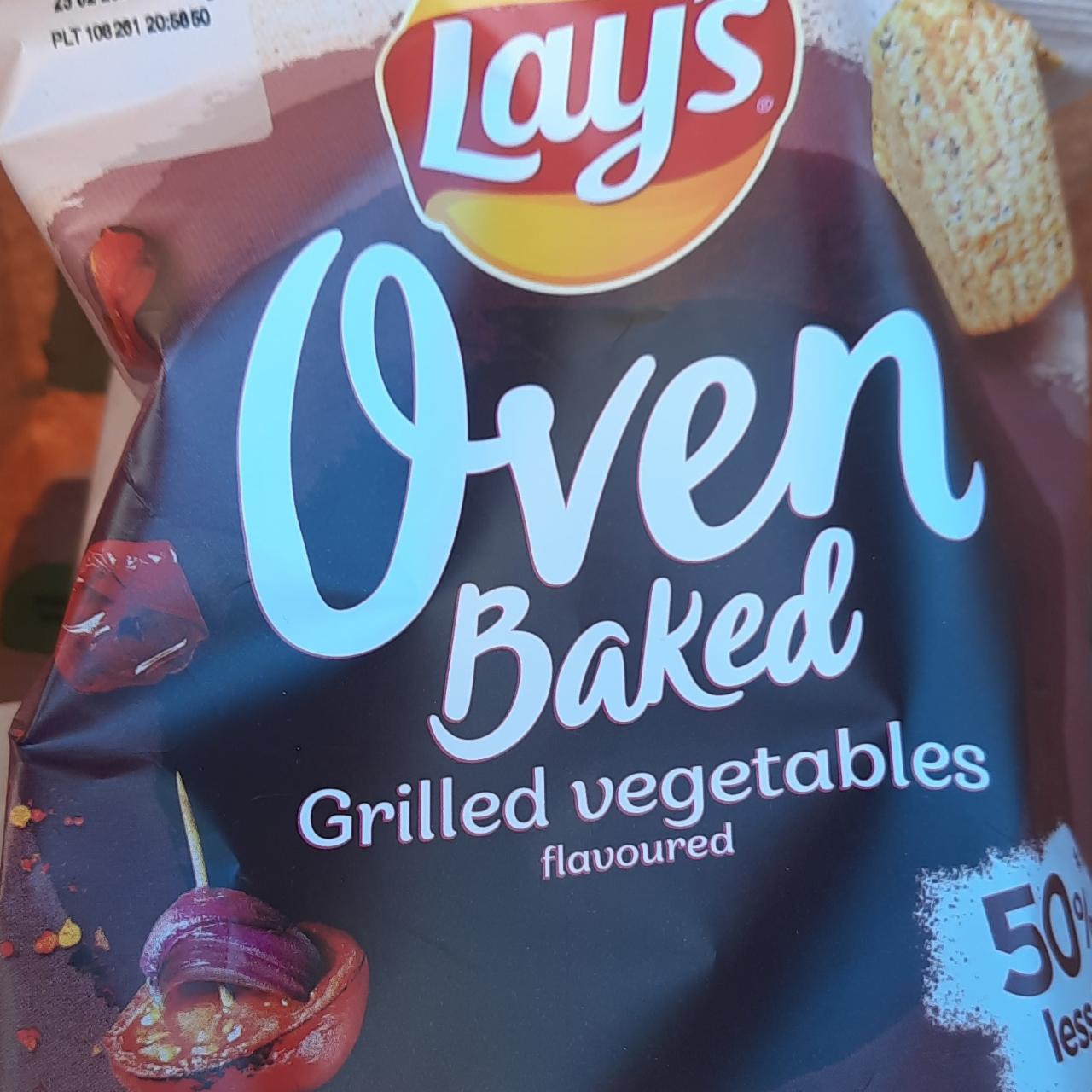 Фото - Чипсы oven baked grilled vegetables Lay's