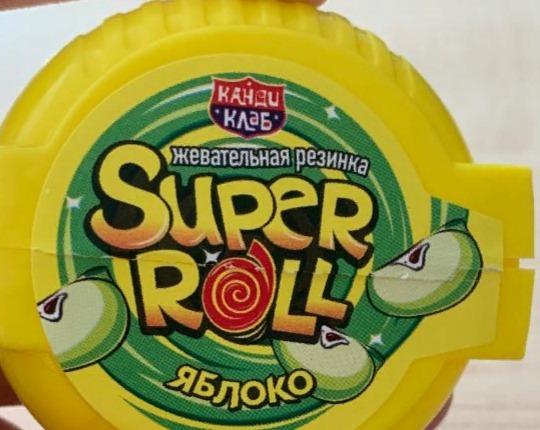 Фото - Жевательная резинка со вкусом яблока Super Roll