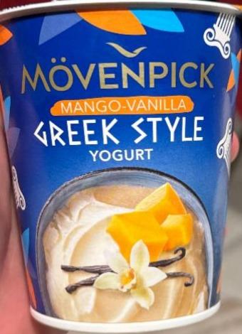 Фото - Йогурт манго ваніль Greek Style mango-vanilla Mövenpick