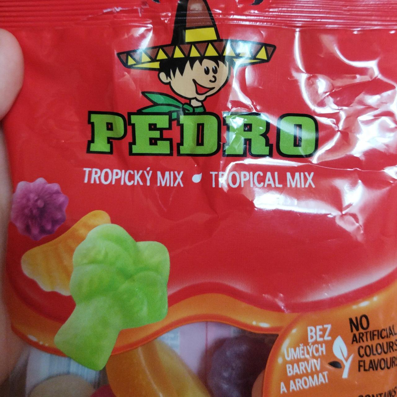 Фото - Конфеты желейные с фруктовым вкусом Tropical Mix Pedro