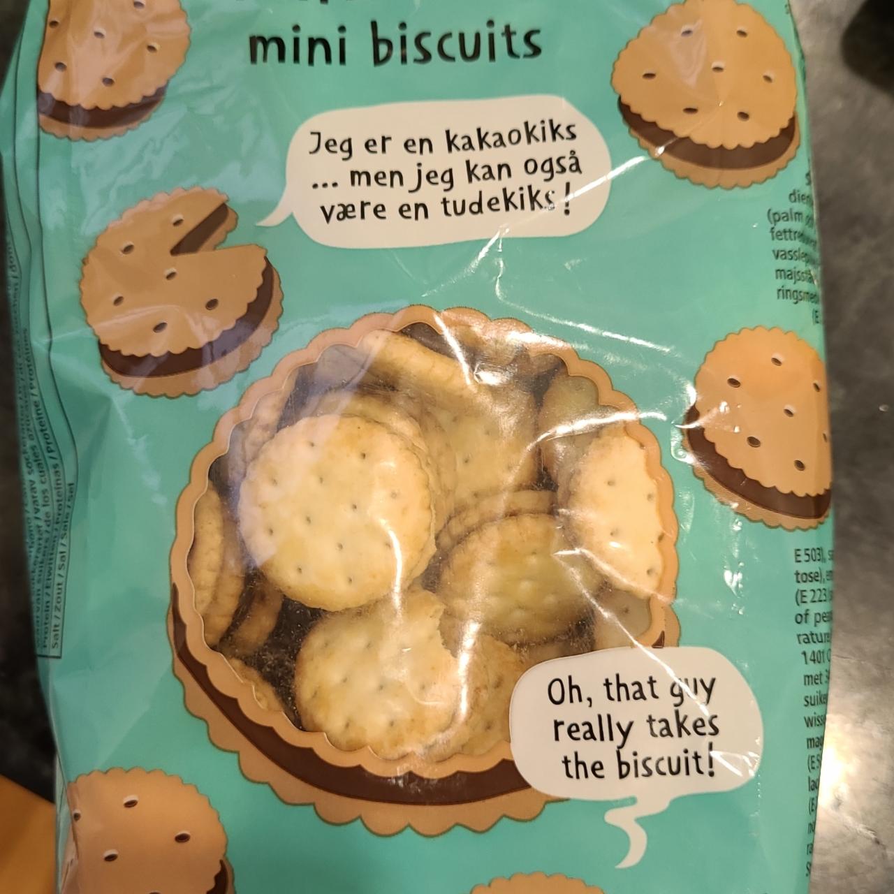 Фото - мини печеньки с шоколадным кремом Mini kiks mini biscuits Flying tiger