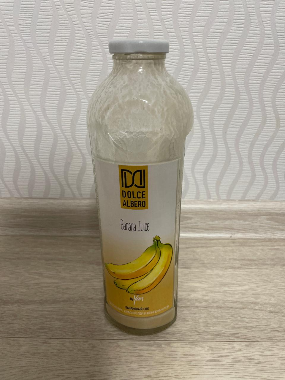 Фото - Банановый сок Dolce Albero