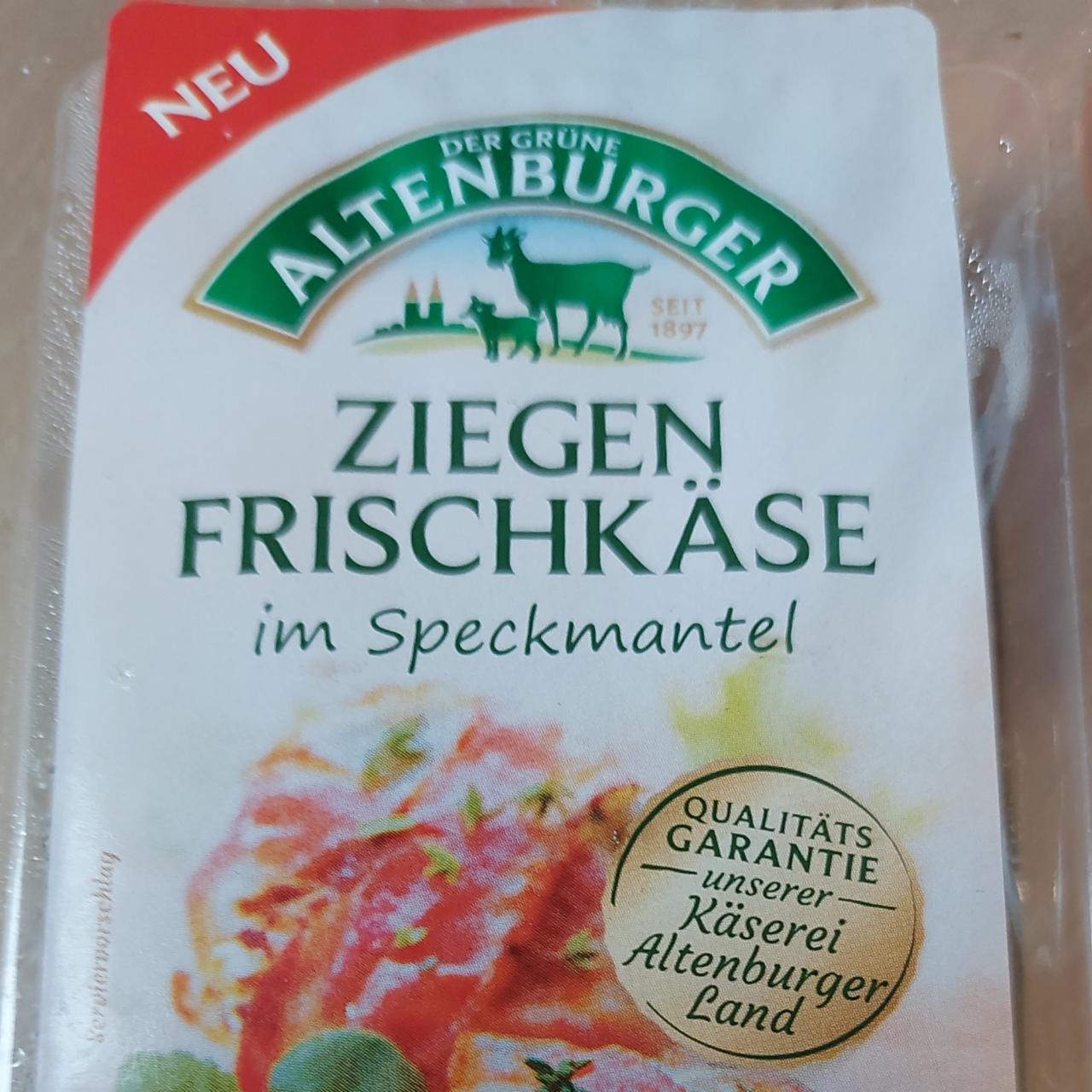 Фото - Сыр в беконе Ziegen frischkäse im Speckmantel Der Grüne Altenburger