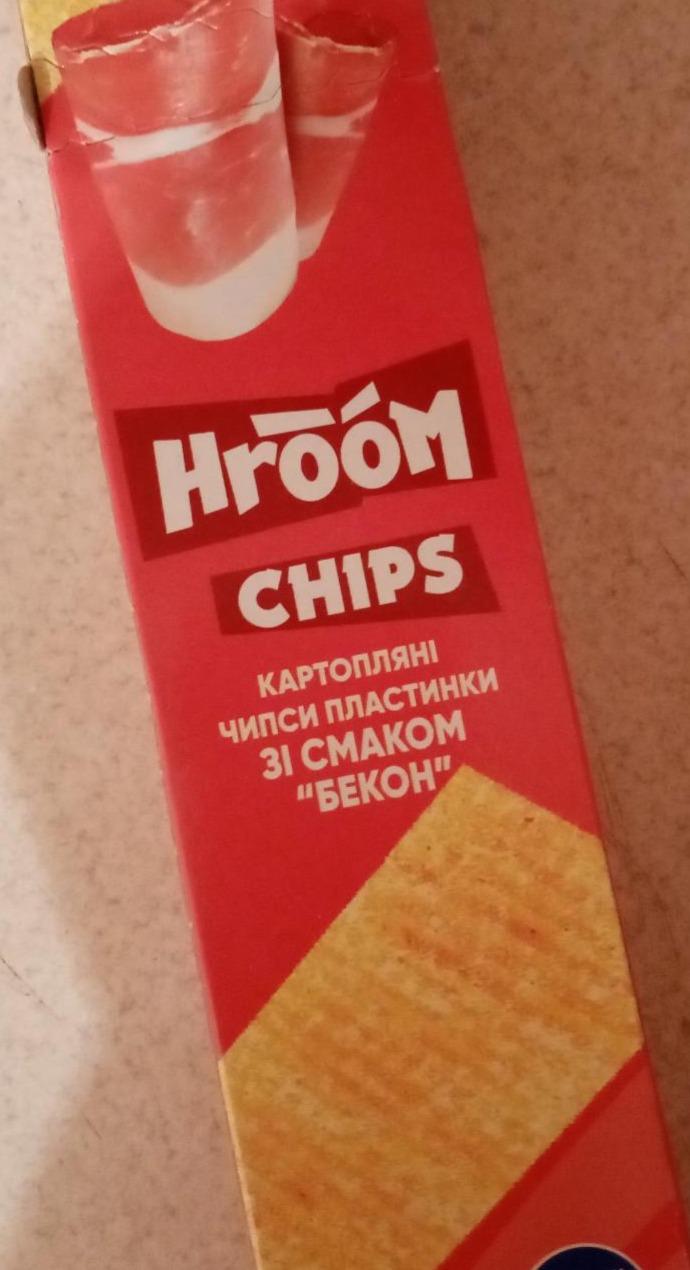 Фото - Картофельные чипсы со вкусом бекона Hroom!