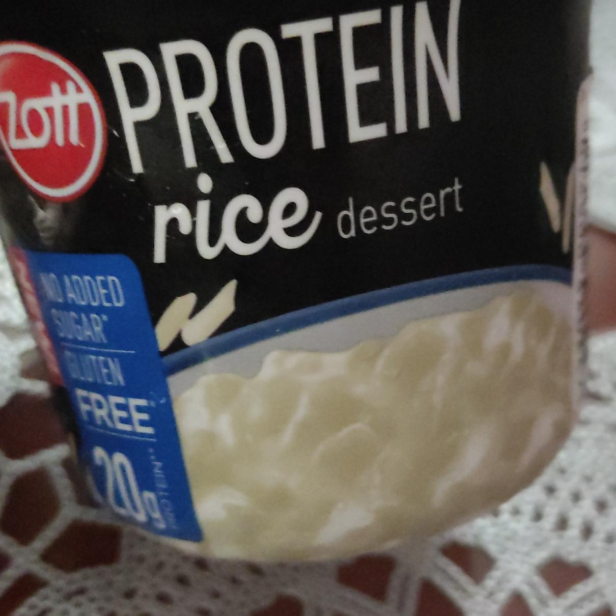 Фото - Protein Rice dessert Zott