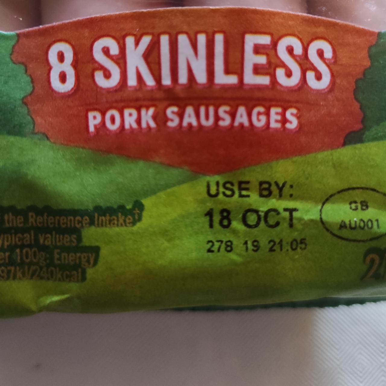 Фото - Сосиски Skinless Pork Sausages