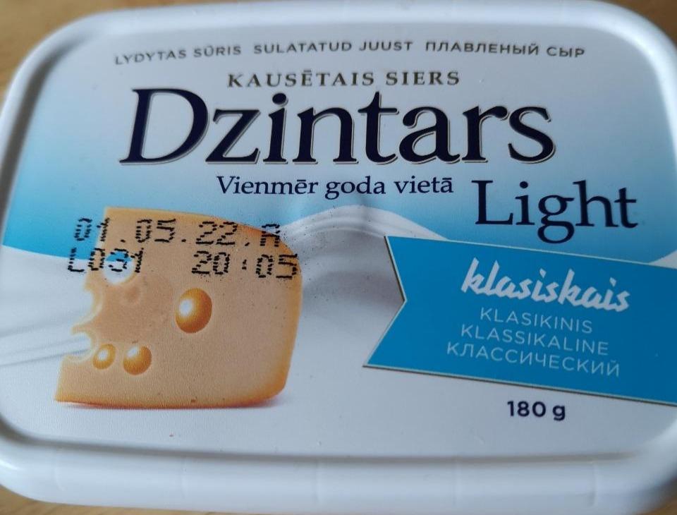 Фото - Плавленый сыр классический light Dzintars