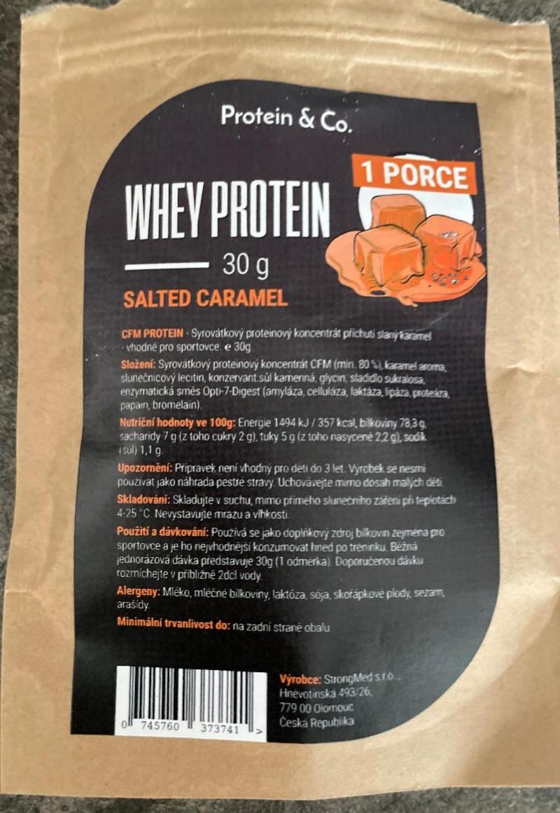 Фото - Whey protein salt caramel Protein&co