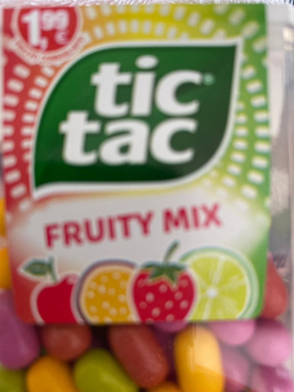 Фото - фруктовый Fruity Mix Tic Tac