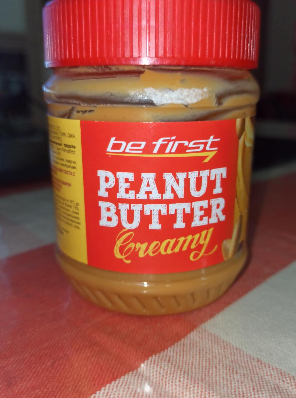 Фото - Арахисовая паста Peanut butter Creamy Be First!