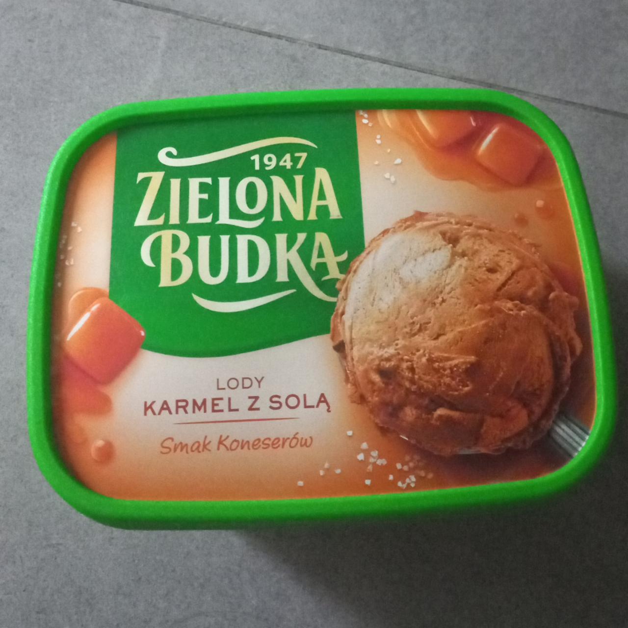 Фото - Мороженое со вкусом соленая карамель Zielona Budka