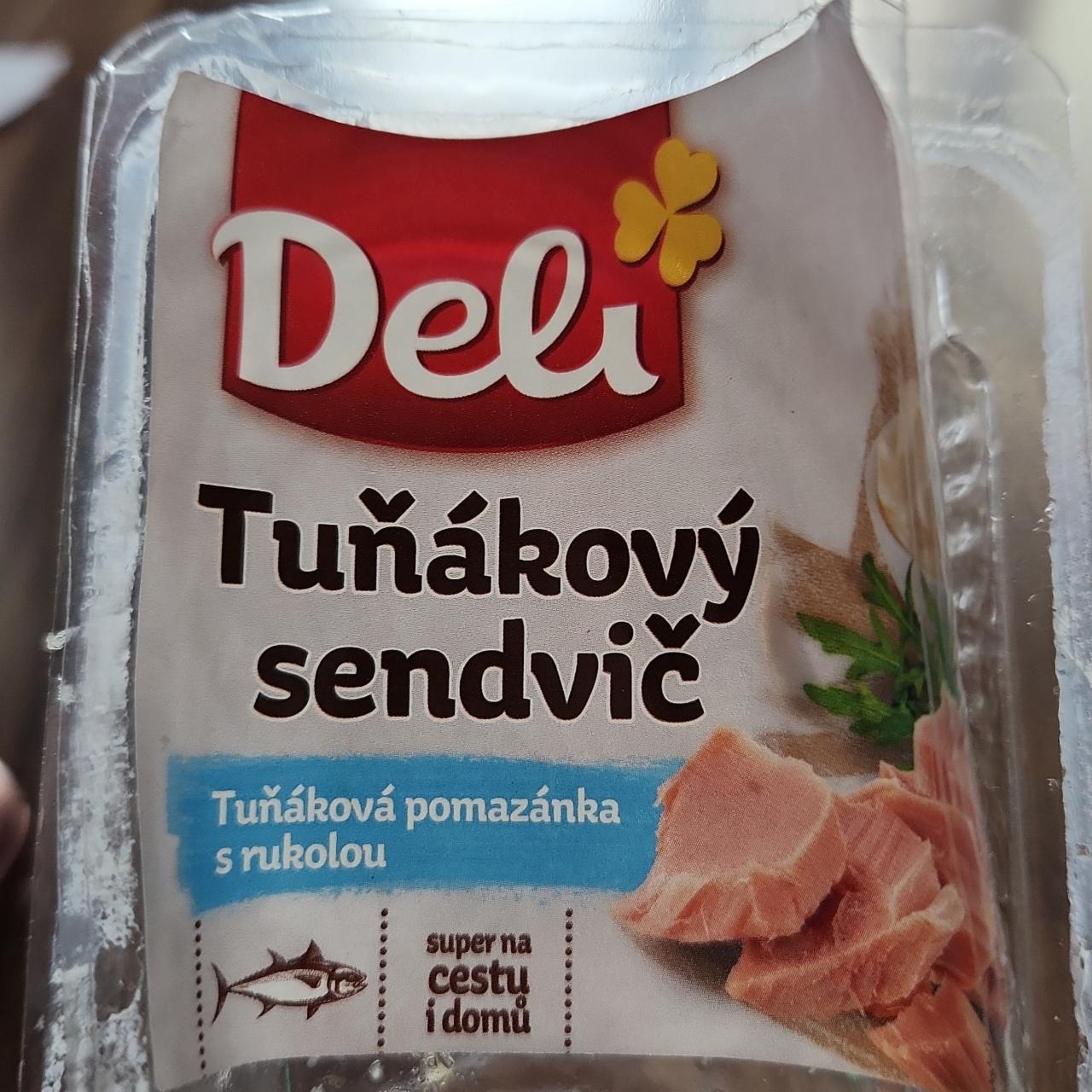 Фото - сендвич с тунцом и рукколой Deli