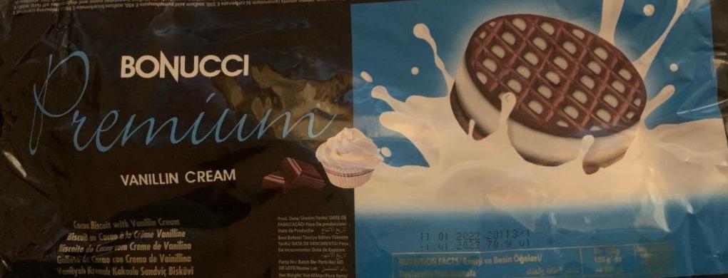 Фото - Печенье с ванильным кремом Vanillin Cream Premium Bonucci