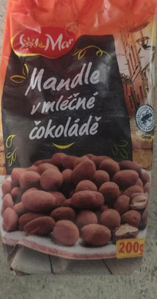 Фото - Миндаль в молочном шоколаде Almonds with milk chocolate Sol&Mar