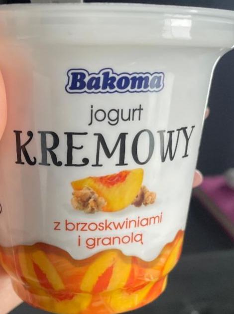 Фото - Йогурт кремовый с гранолой 11% Bakoma