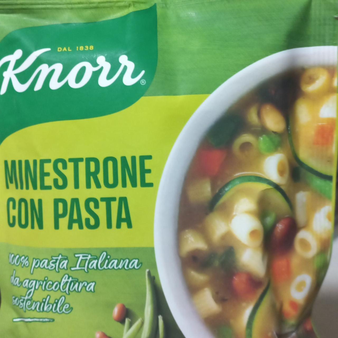 Фото - суп минестроне с макаронами быстрого приготовления Knorr
