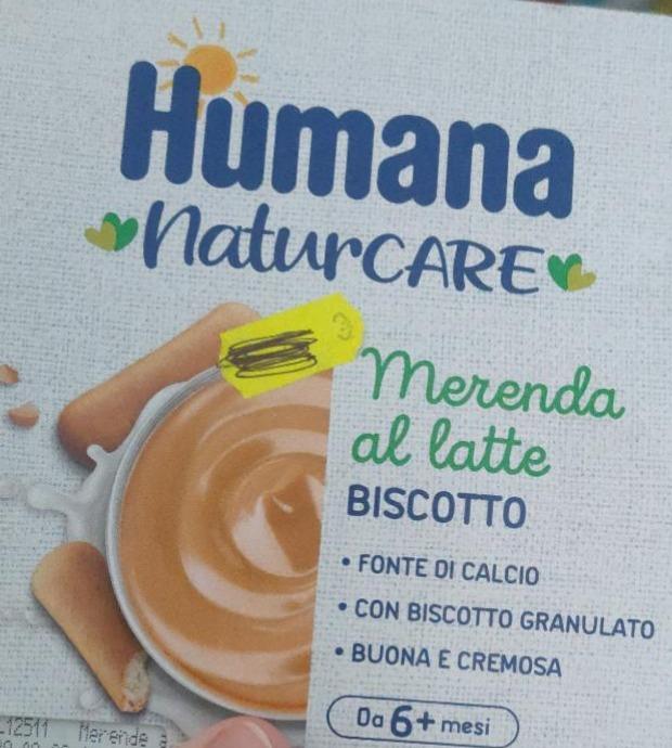 Фото - йогурт со вкусом печенья Humana