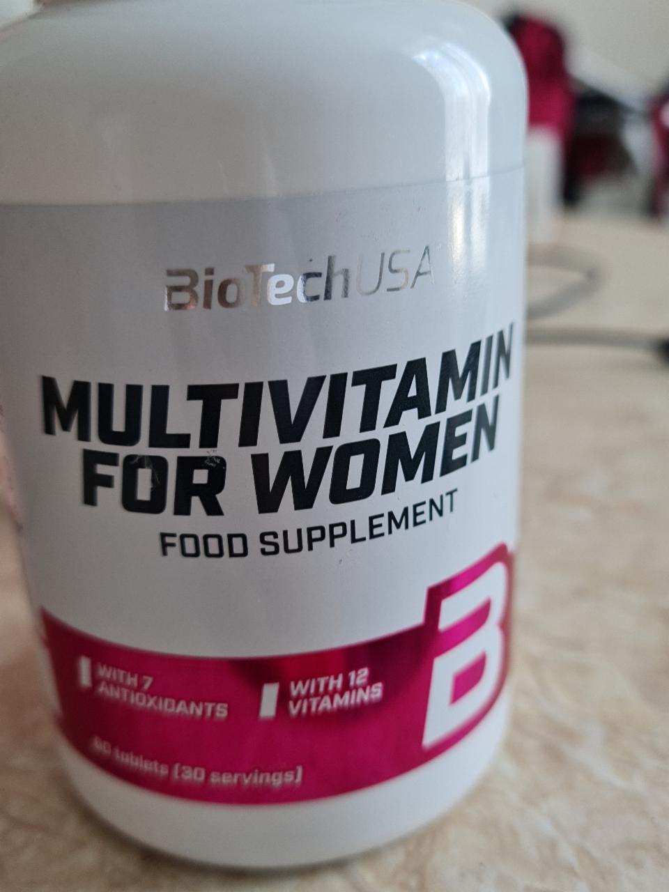 Фото - витамины Multivitamin for Women Biotech