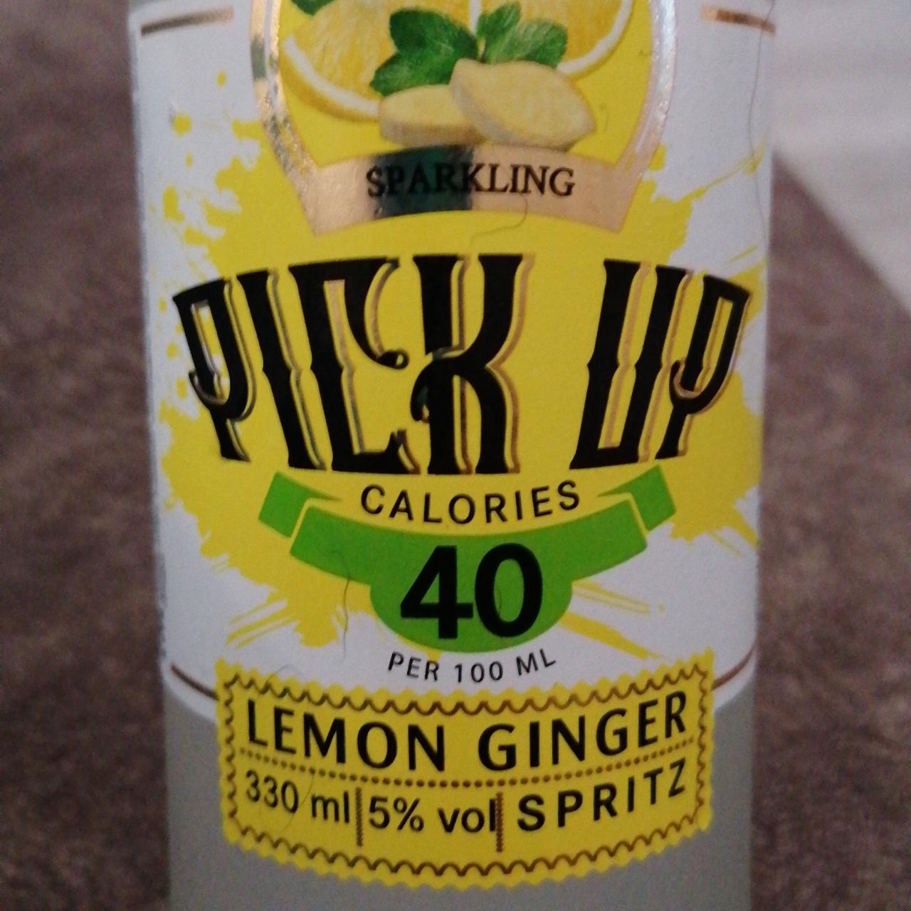 Фото - напиток пивной со вкусом лимона и имбиря Pick up