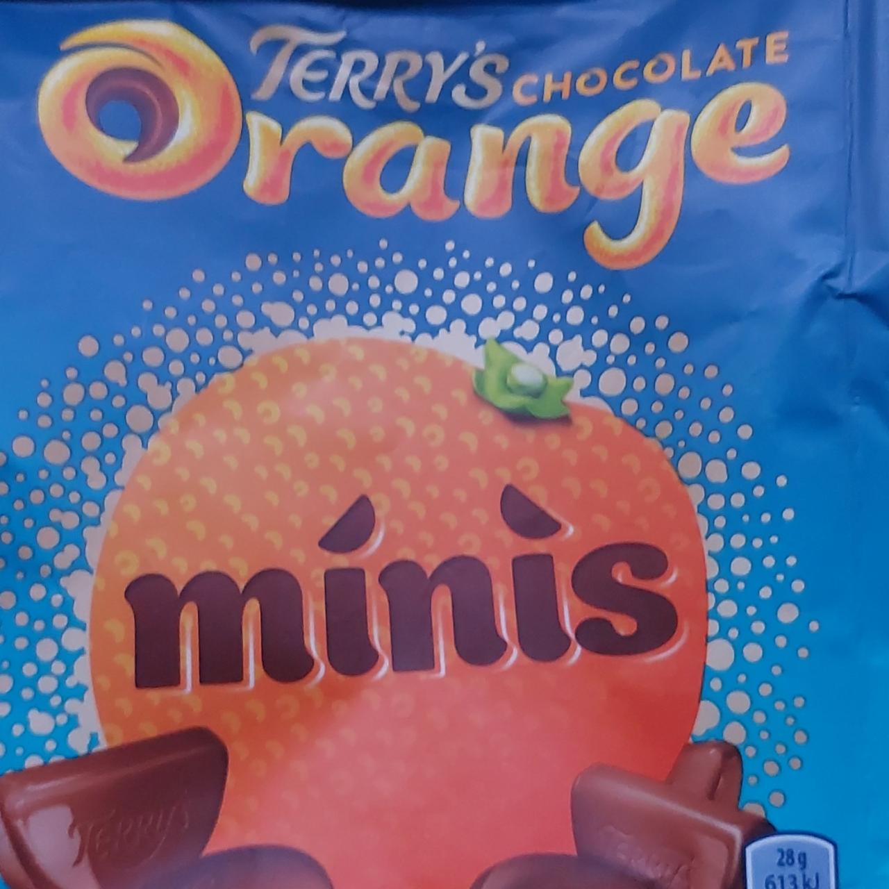 Фото - мини шоколадки апельсиновые Terry's chocolate