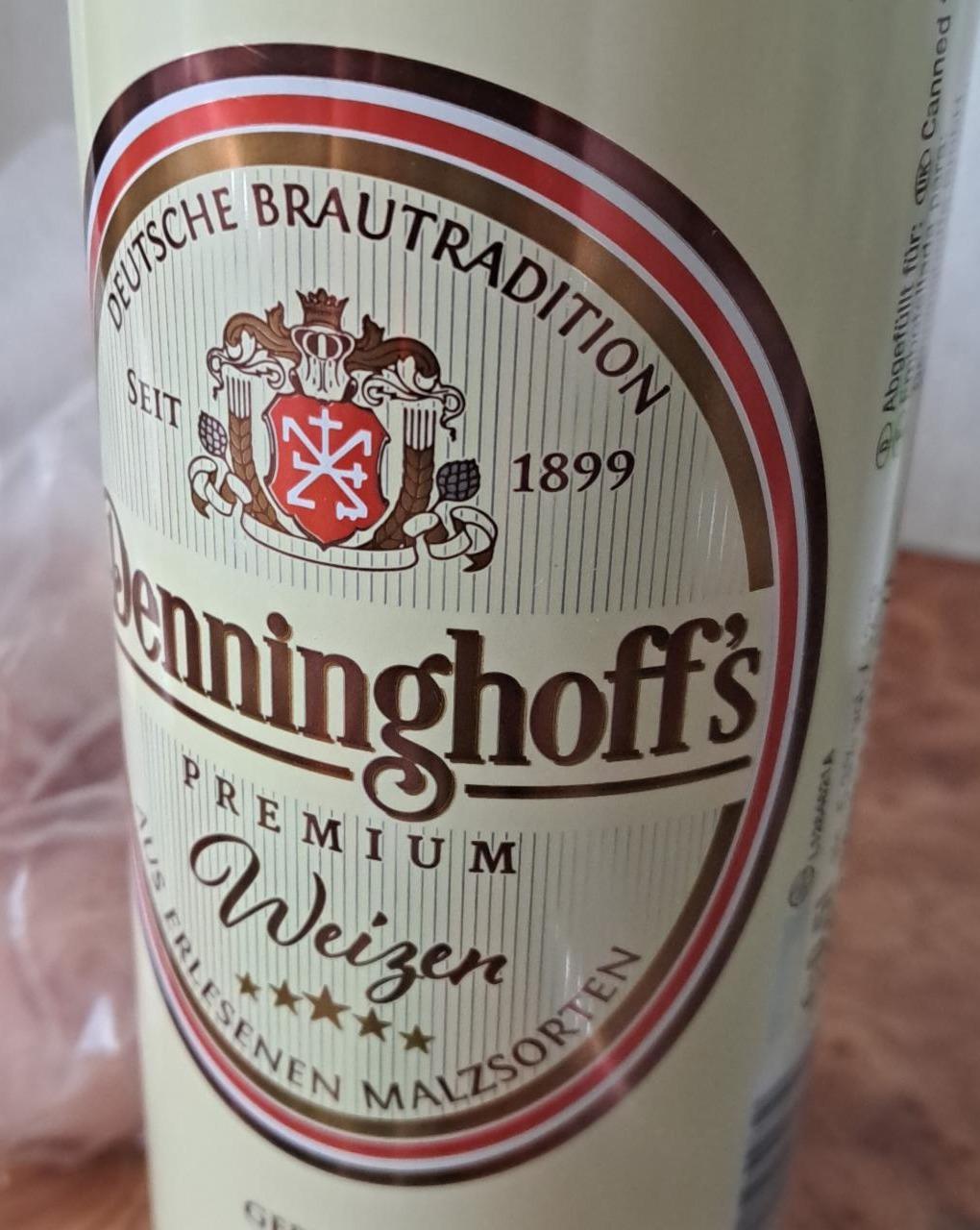 Фото - Пиво 5.3% Weizen Premium Denninghoff's