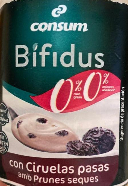 Фото - йогурт с черносливом Bifids Consum