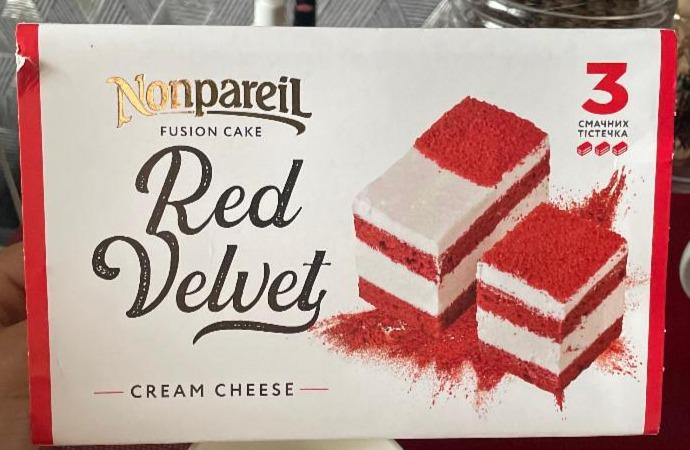 Фото - Пирожное десерт Красный бархат Cake Shot Red Velvet Nonpareil