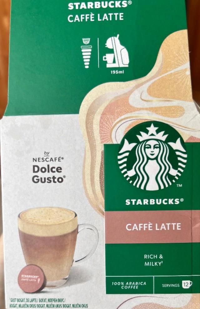 Фото - Starbucks Caffé Latte Nescafé Dolce Gusto