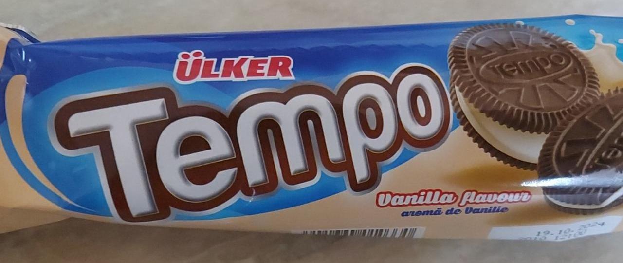 Фото - Печенье шоколадное с ванильным кремом Vanilla Tempo Ülker