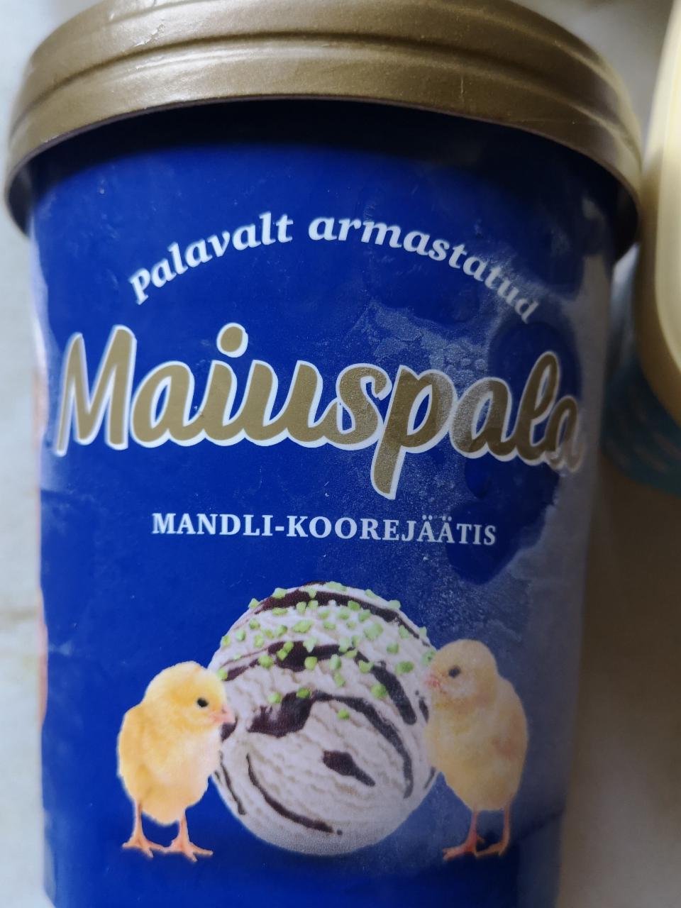 Фото - мороженое mandli-koorejäätis Maiuspala Balbiino
