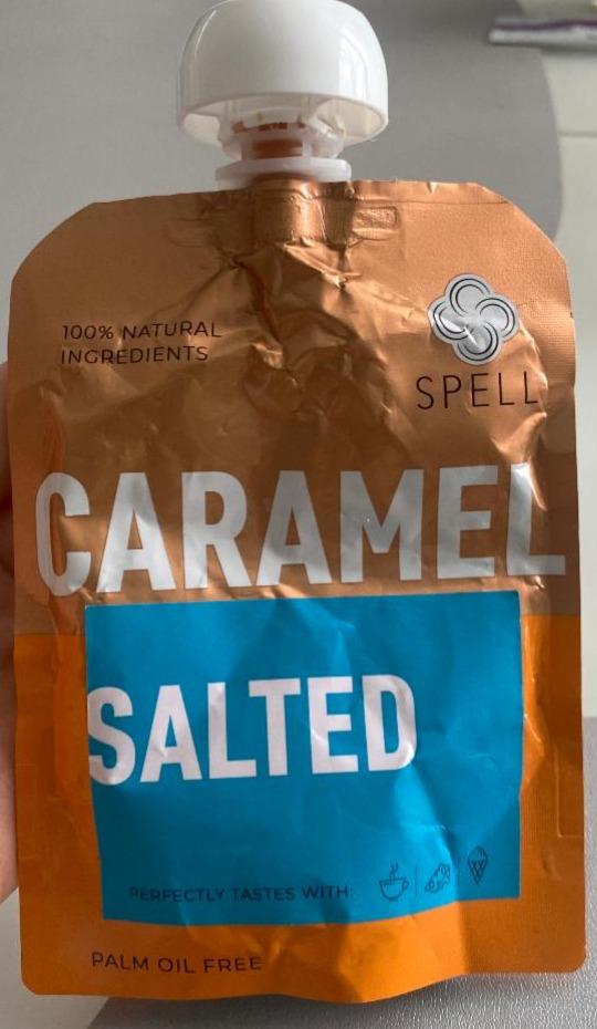 Фото - Паста кондитерская солёная Карамель с ванилью Salted Caramel Spell