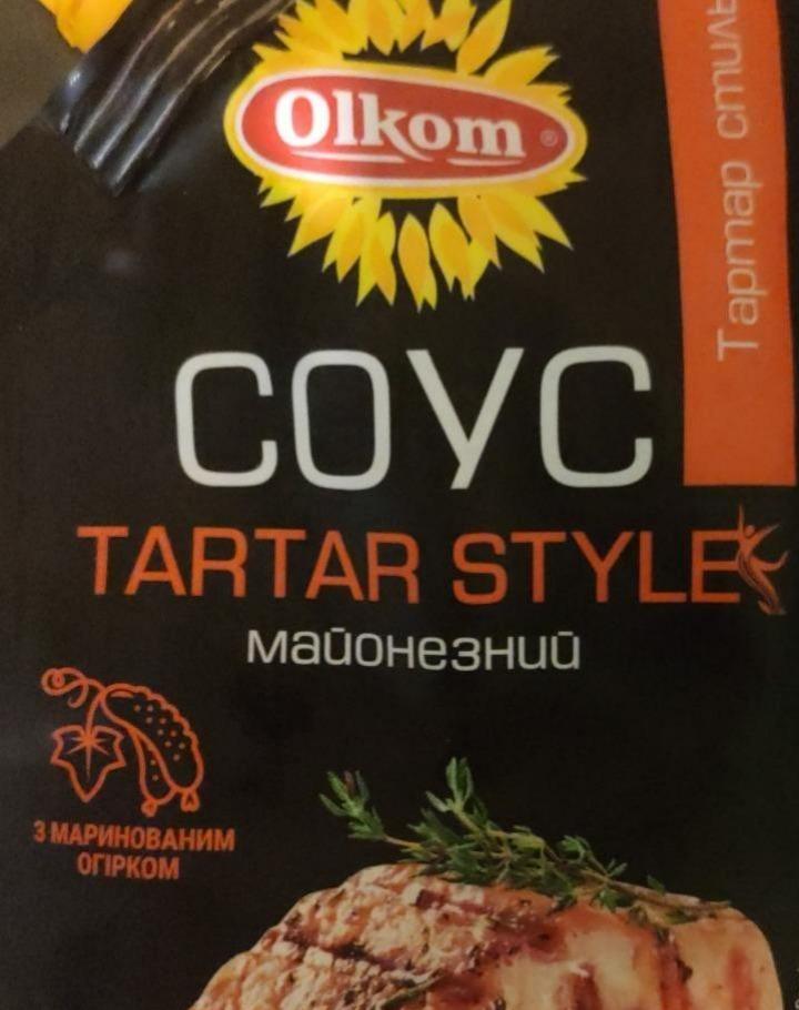 Фото - Соус майонезный 45.3% Tartar Style Olkom