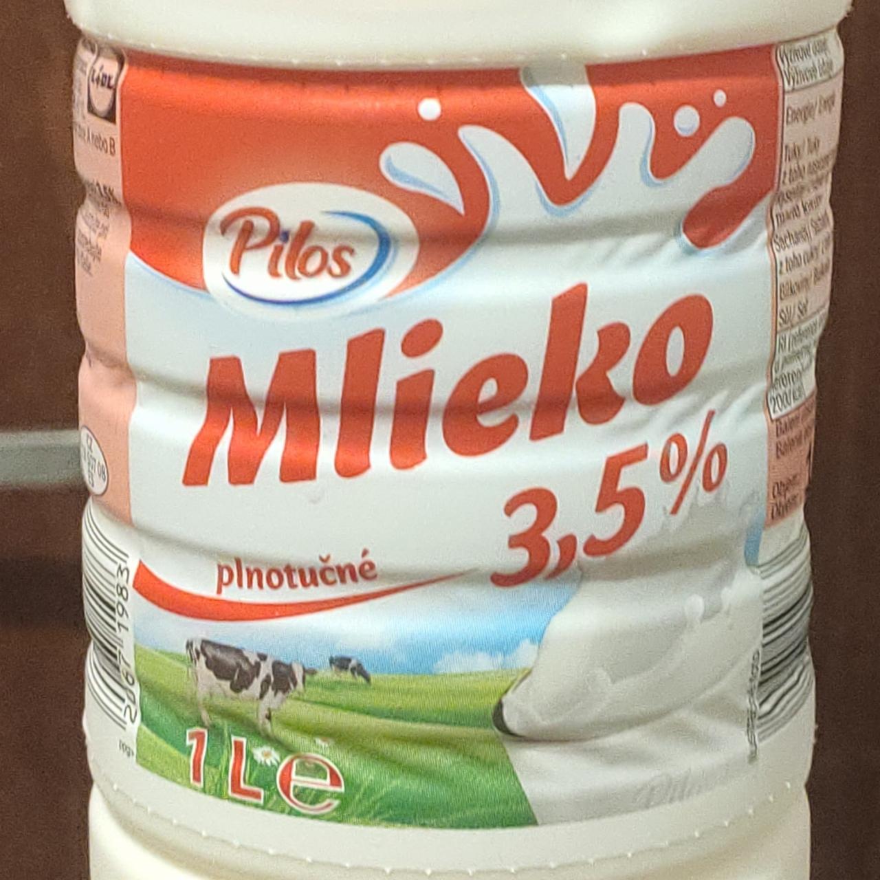Фото - Mlieko čerstvé 3.5% Pilos