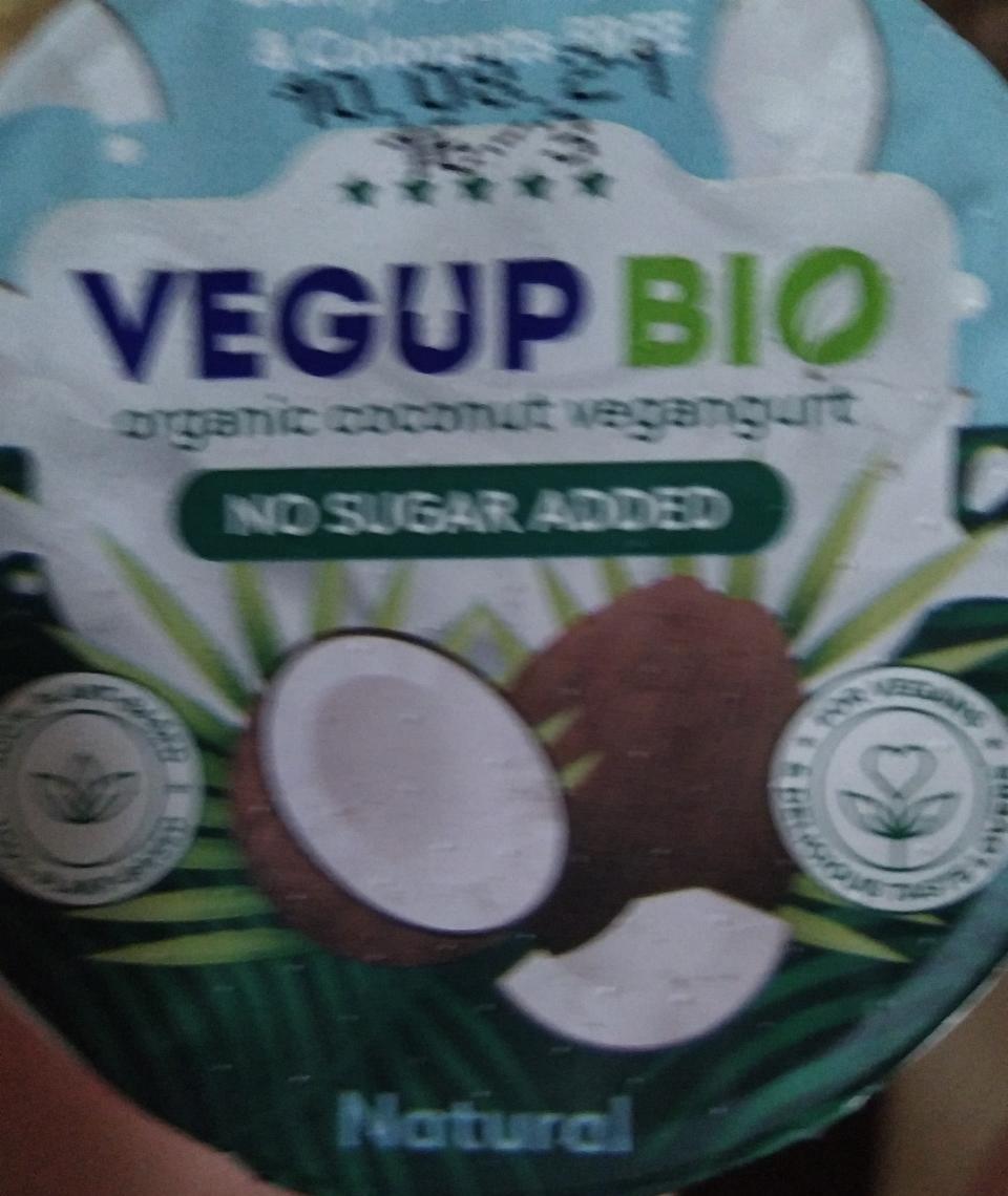 Фото - Десерт растительный био из кокосового молока Vegup bio