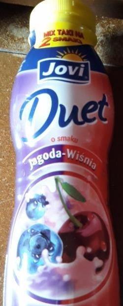 Фото - Питьевой йогурт со вкусом вишни и черники Duet Jovi