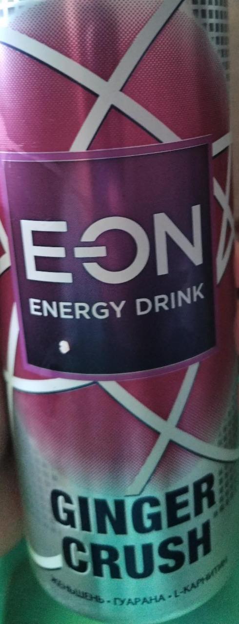 Фото - Энергетический напиток имбирь гранат EON
