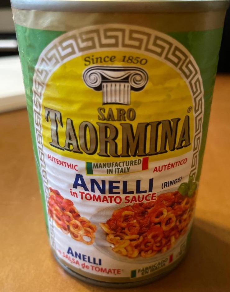 Фото - Anelli in tomato sauce Saro Taormina
