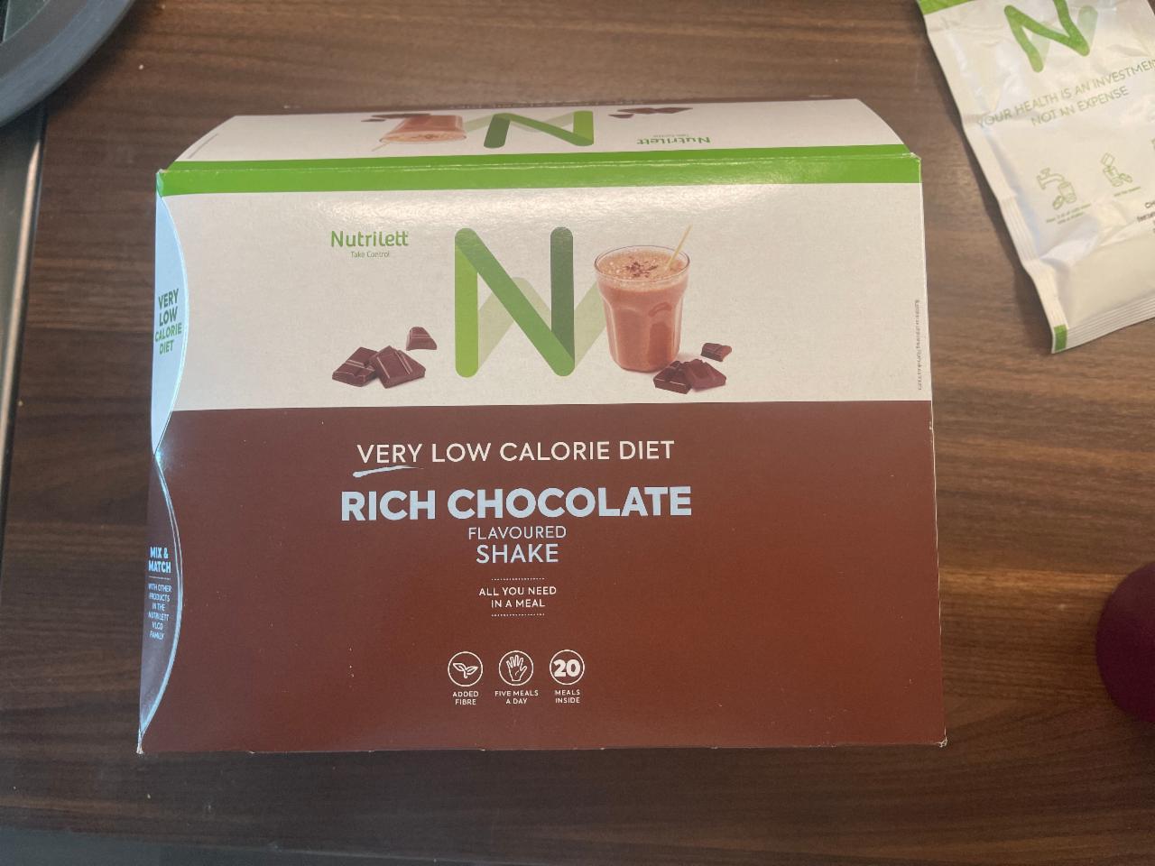 Фото - коктейль для снижения веса шоколадный вкус Nutrilett
