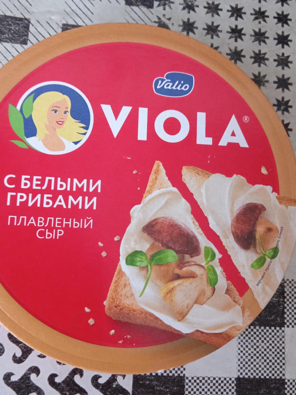 Фото - Сыр плавленый с белыми грибами Viola