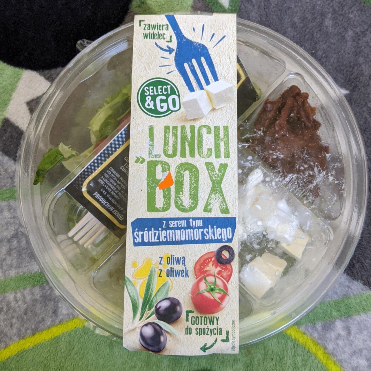 Фото - Lunchbox z serem typu śródziemnomorksiego Select&Go