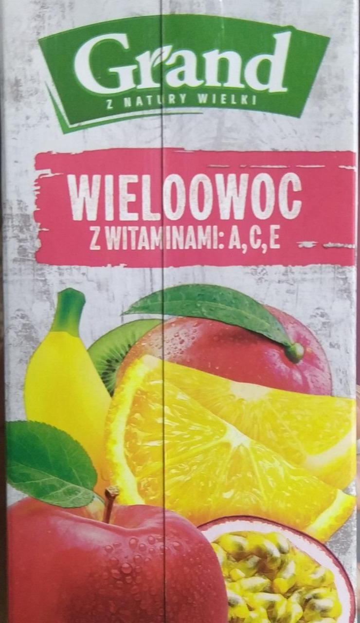 Фото - Сок Мультифрукт Multifruit with vitamins Grand