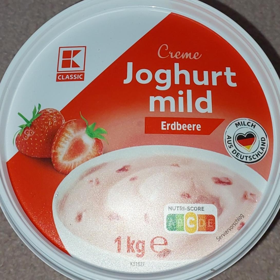 Фото - Creme Joghurt mild Erdbeere K-Classic