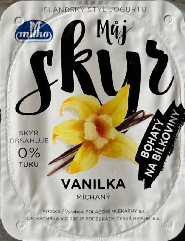 Фото - йогурт скир ванильный 0% Milko
