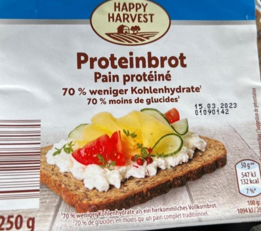 Фото - ржаной протеиновый хлеб Happy harvest