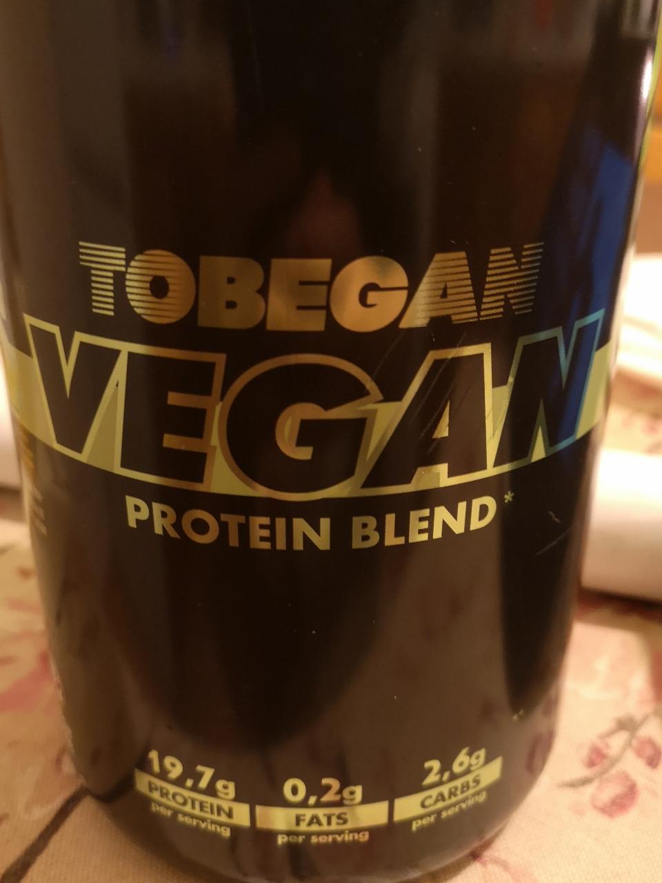 Фото - vegan protein blend со вкусом кофе Tobegan