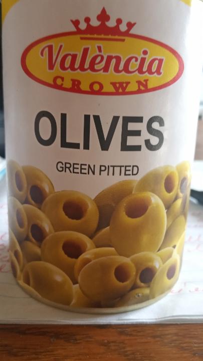 Фото - Зеленые оливки без косточек консервированные Valensia