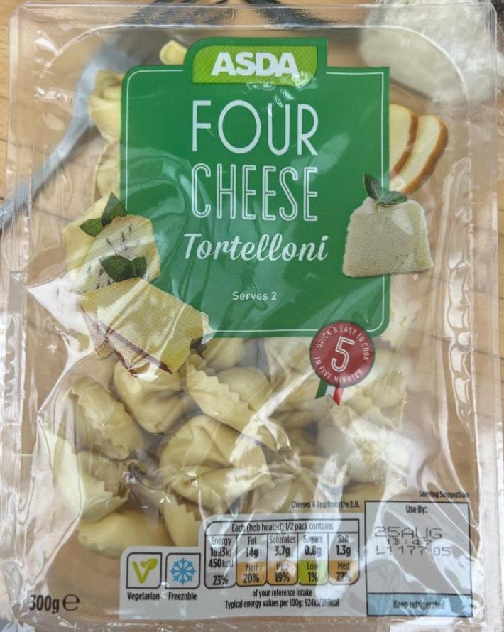 Фото - Four Cheese Tortelloni Asda