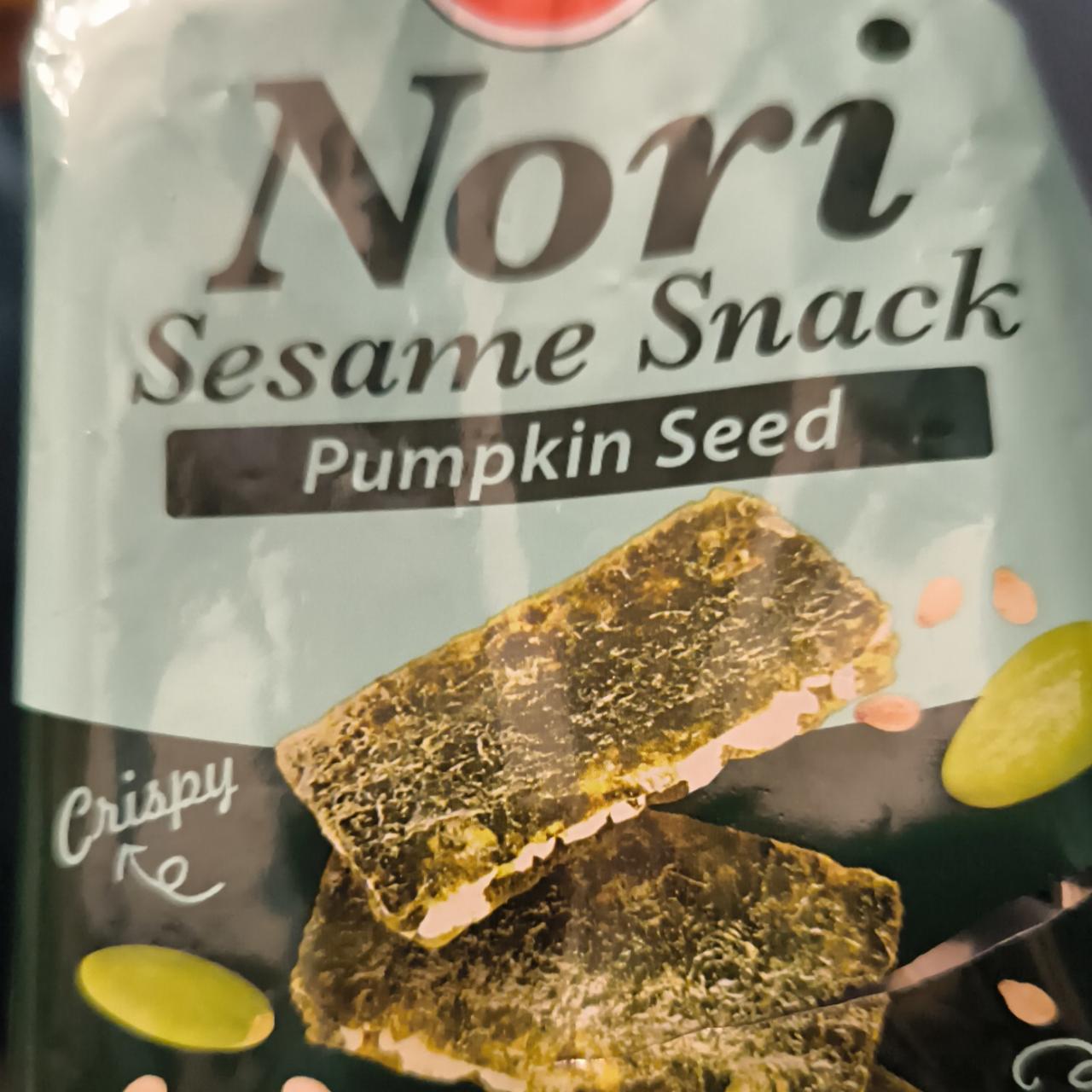 Фото - Нори с семечками тыквы Nori Sesame snack Pumpkin Seed Miyata
