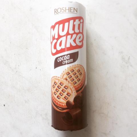 Фото - Печенье cocao cream с шоколадом Рошен Roshen